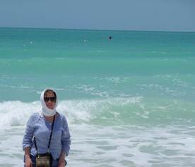 Me on the Arabian Sea