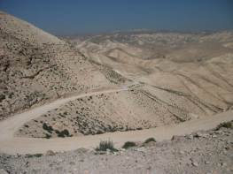 Wadi Qelt landscape