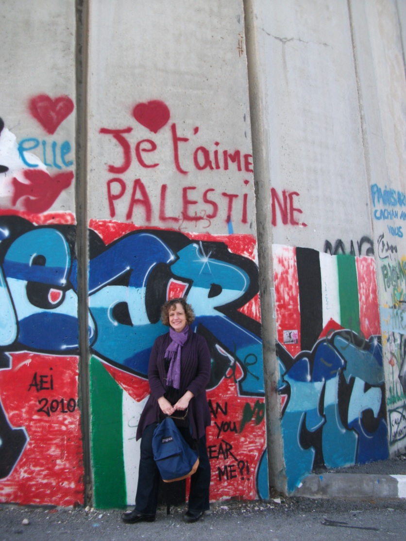 Je t'aime Palestine (at the separation wall between Israel and Palestine)